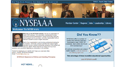 Desktop Screenshot of nysfaaa.org