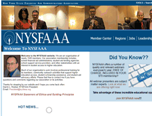 Tablet Screenshot of nysfaaa.org